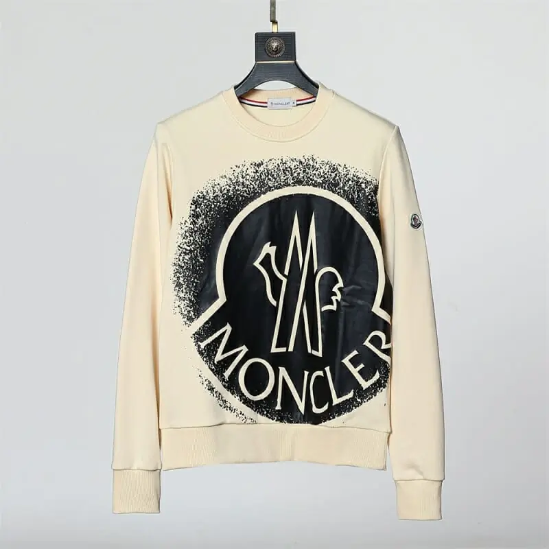 moncler sweatshirt manches longues pour unisexe s_126136b